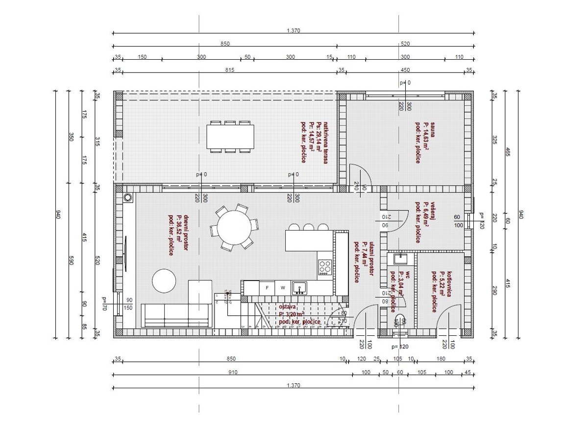 Zona Malinska, casa indipendente con vista mare!