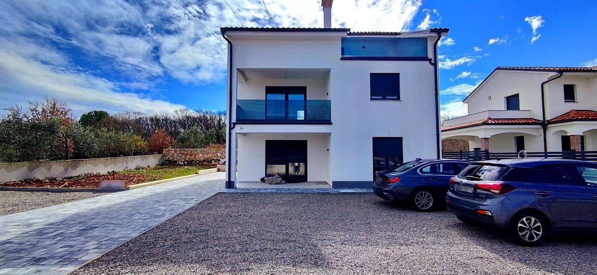 Malinska, dintorni, nuova casa indipendente con vista mare, VENDITA!