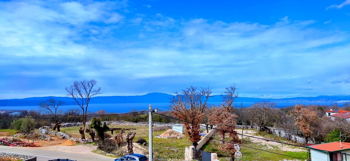 Malinska, dintorni, nuova casa indipendente con vista mare, VENDITA!