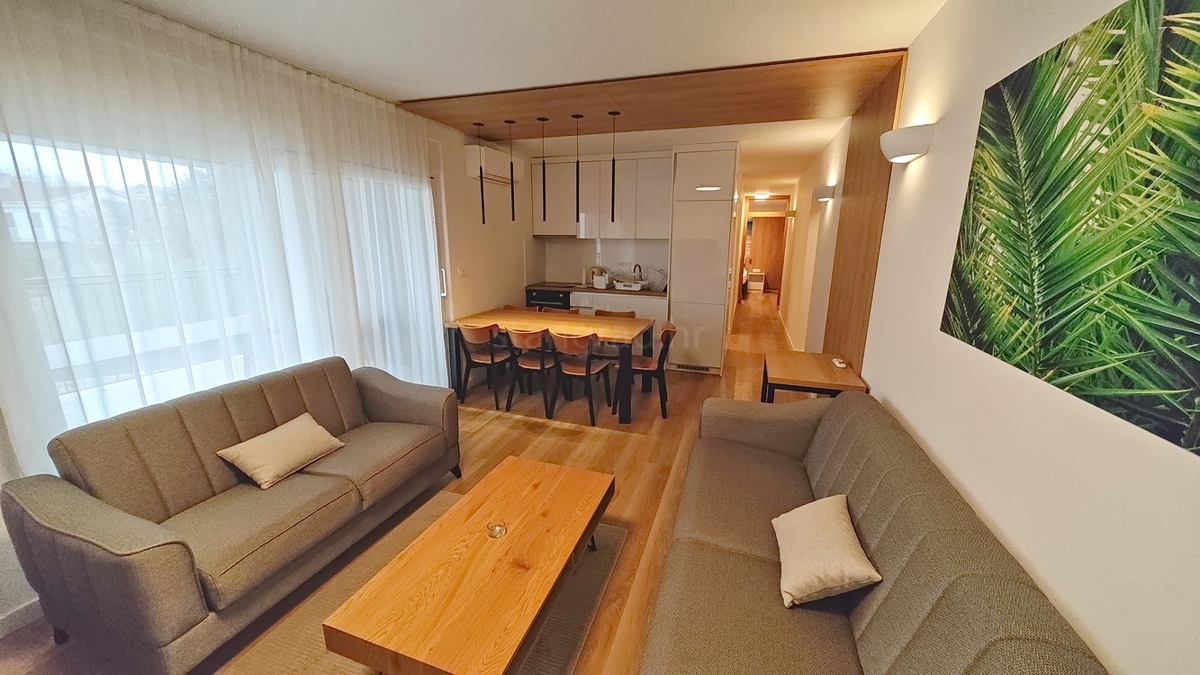 Malinska, appartamento ammobiliato in una nuova costruzione vicino al mare!