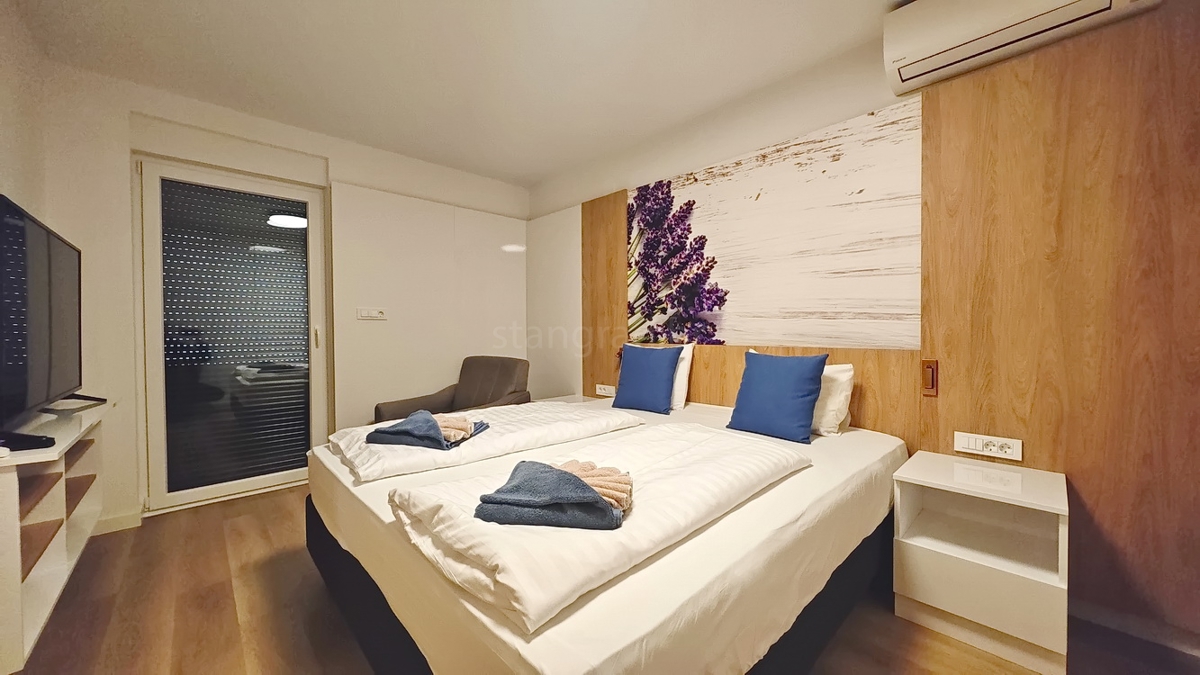 Malinska, appartamento ammobiliato in una nuova costruzione vicino al mare!