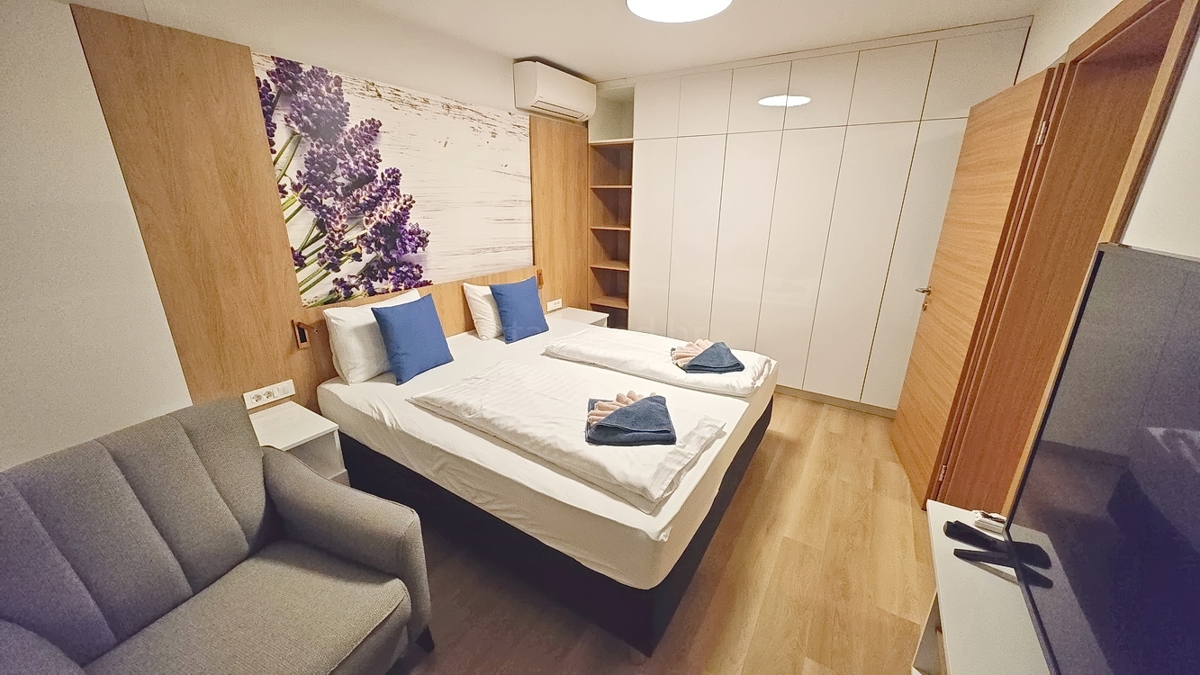 Malinska, appartamento ammobiliato in una nuova costruzione vicino al mare!