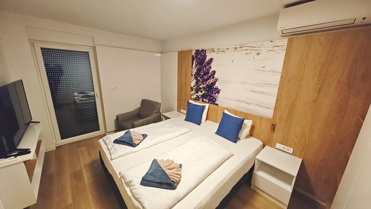 Malinska, appartamento ammobiliato in una nuova costruzione vicino al mare!