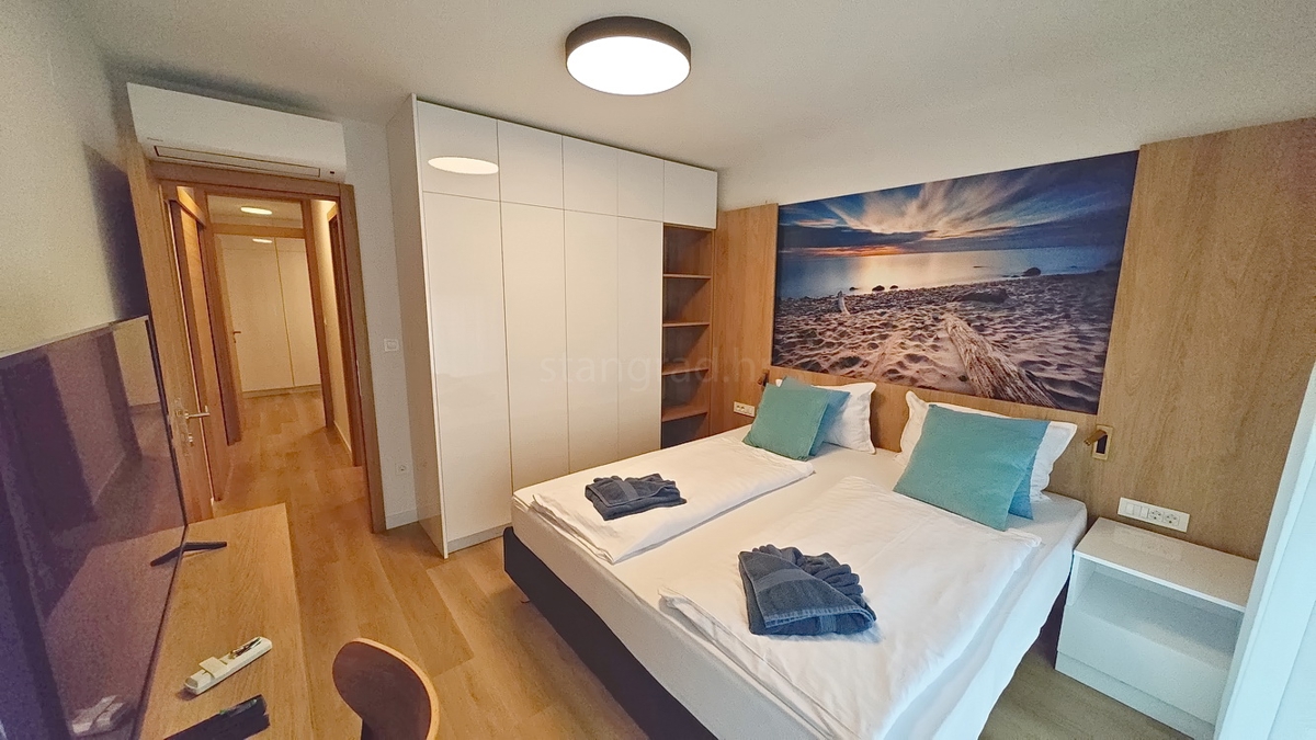 Malinska, appartamento ammobiliato in una nuova costruzione vicino al mare!