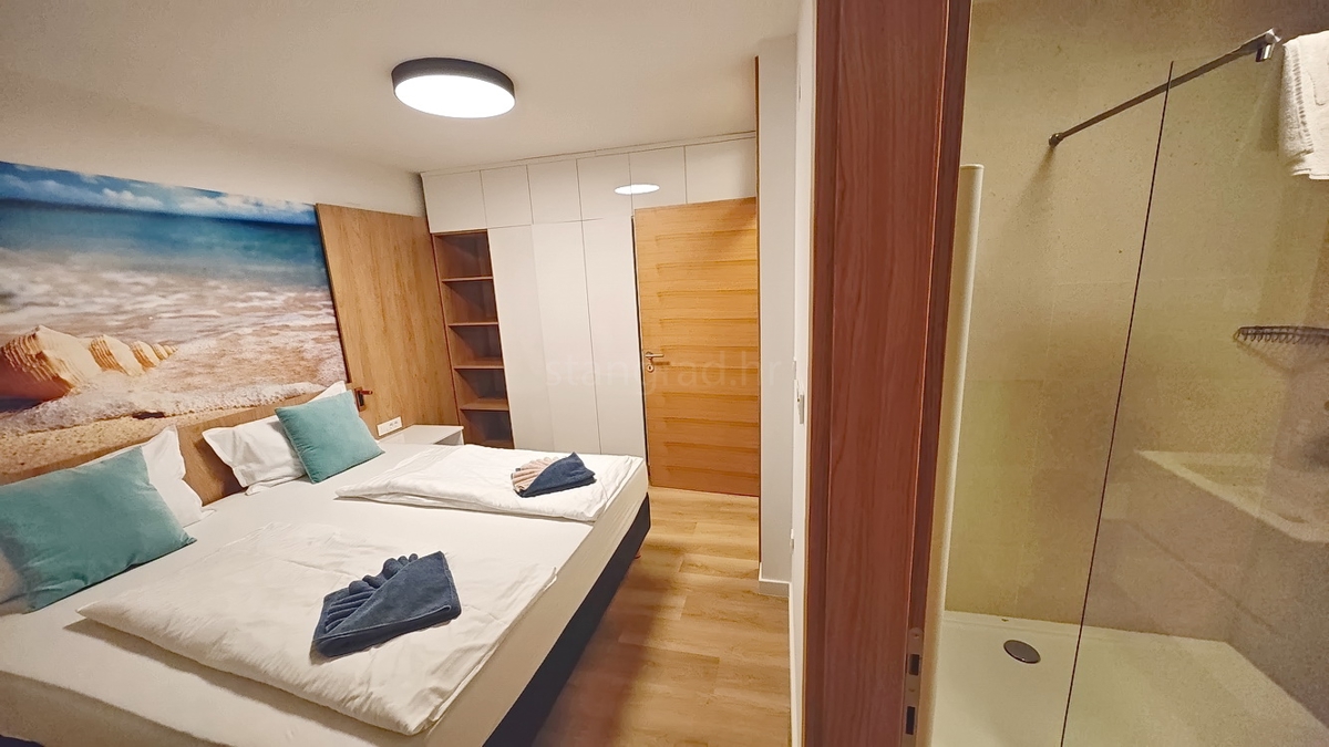 Malinska, appartamento ammobiliato in una nuova costruzione vicino al mare!