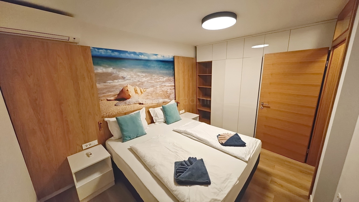 Malinska, appartamento ammobiliato in una nuova costruzione vicino al mare!