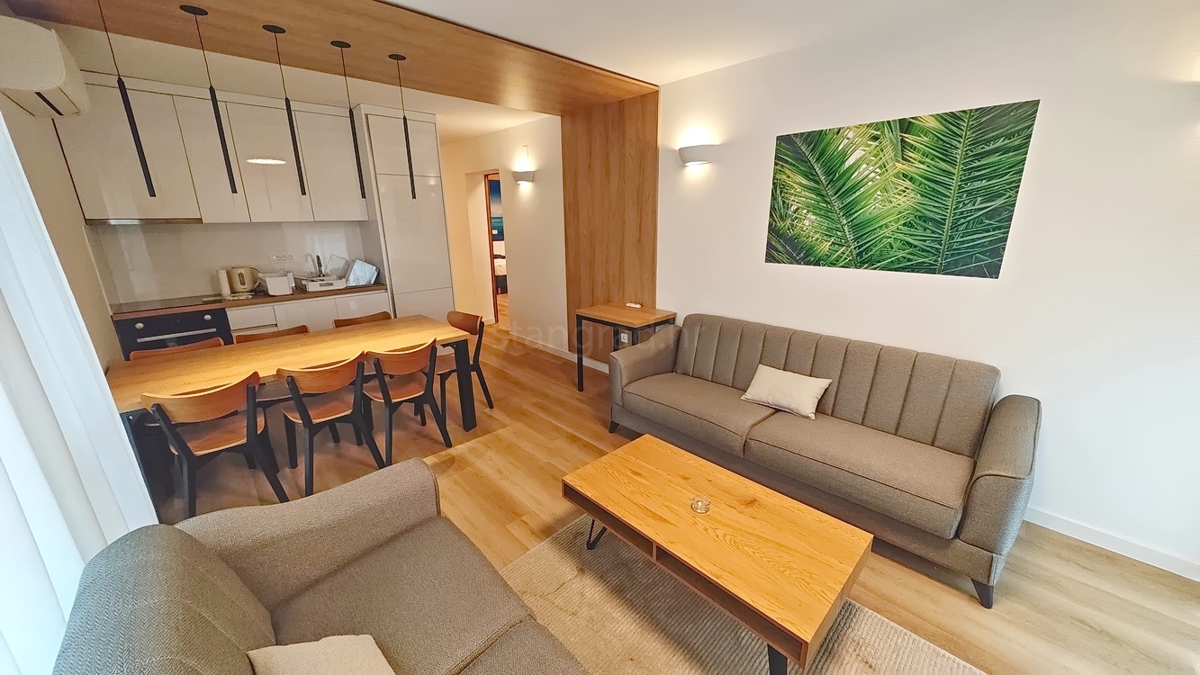 Malinska, appartamento ammobiliato in una nuova costruzione vicino al mare!