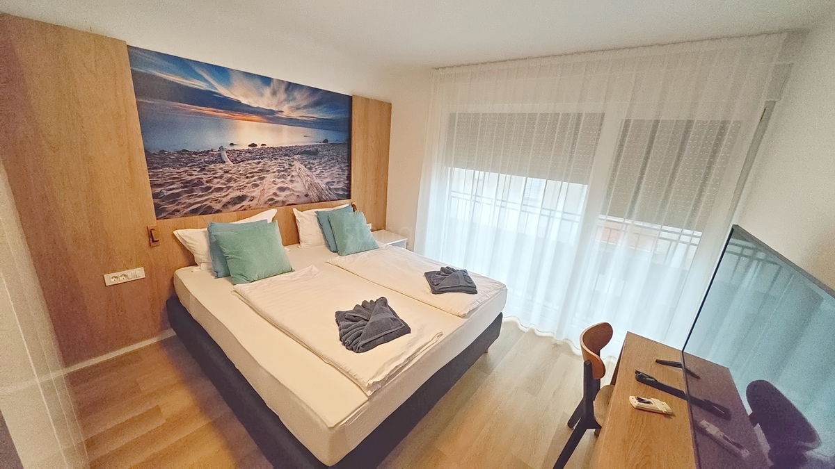 Malinska, appartamento ammobiliato in una nuova costruzione vicino al mare!