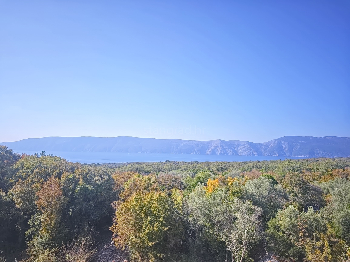 Zona di Krk, casa moderna con vista sul mare aperto!