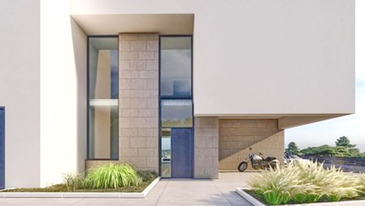 Zona di Krk, casa moderna con vista sul mare aperto!