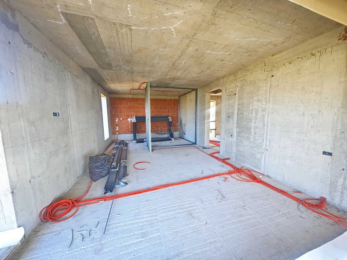 Zona di Krk, casa moderna con vista sul mare aperto!