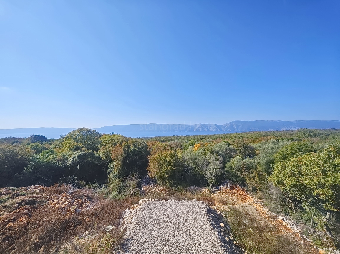 Zona di Krk, casa moderna con vista sul mare aperto!