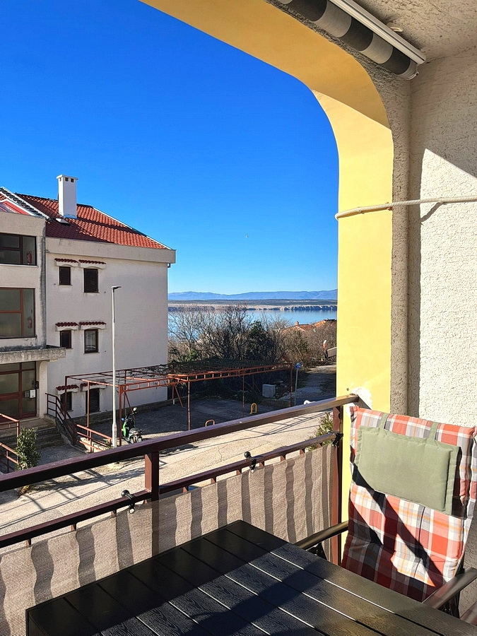 Zona di Crikvenica, monolocale con vista mare e parcheggio!