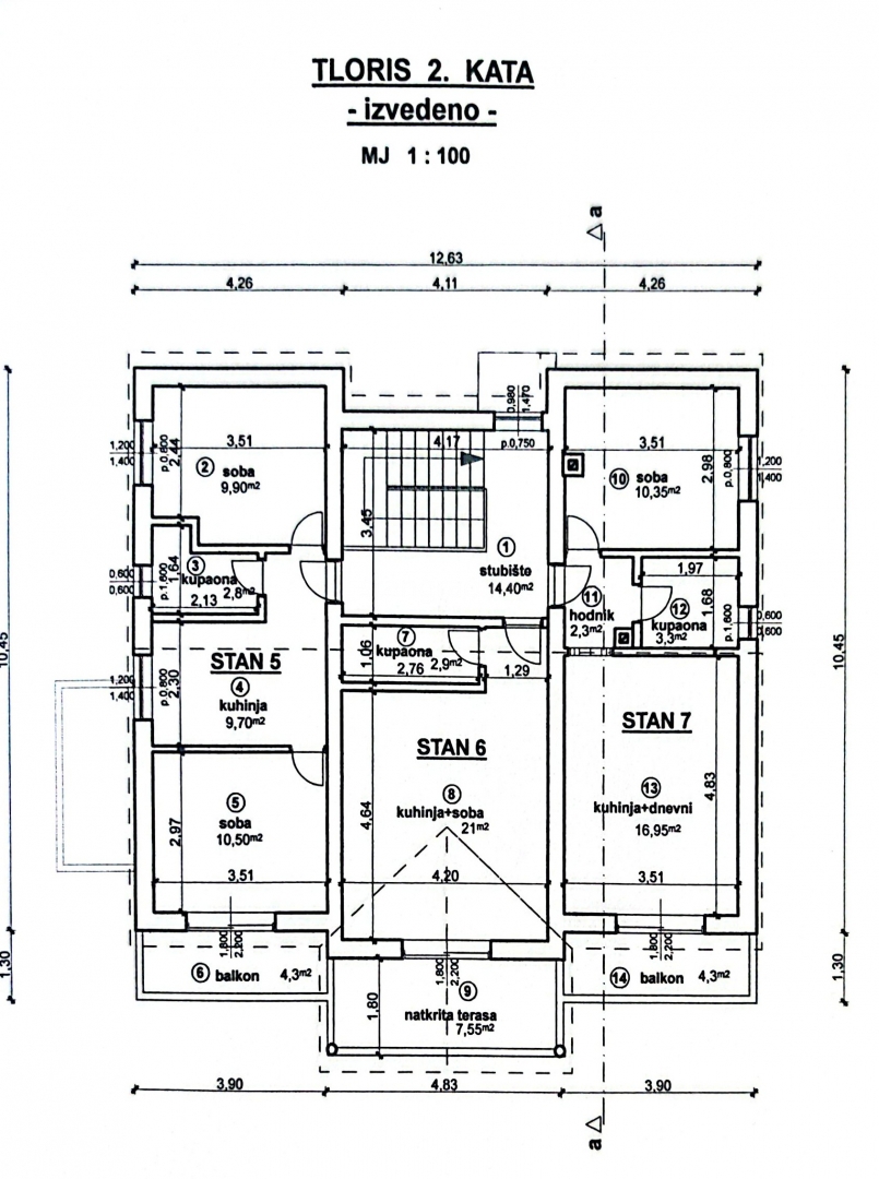 Krk, condominio con 7 unità abitative vicino al mare!