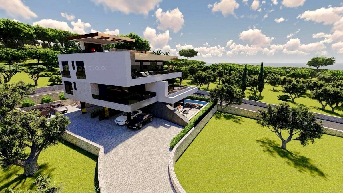 Città di Krk, appartamento nuovo in una villa di lusso al 1° piano, IN VENDITA!