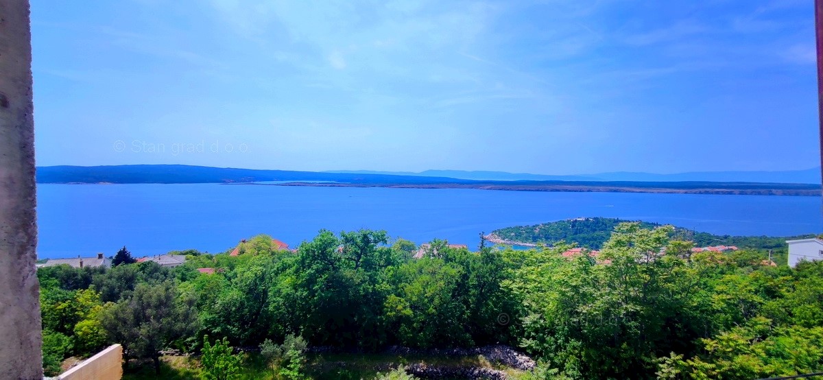 Crikvenica, dintorni, appartamento al pianoterra con vista mare aperta, VENDITA!