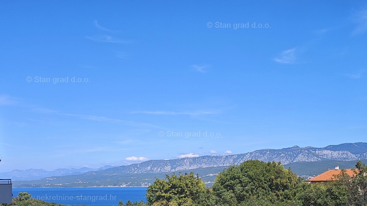 Šilo, nuovo appartamento al 1° piano con vista sul mare!