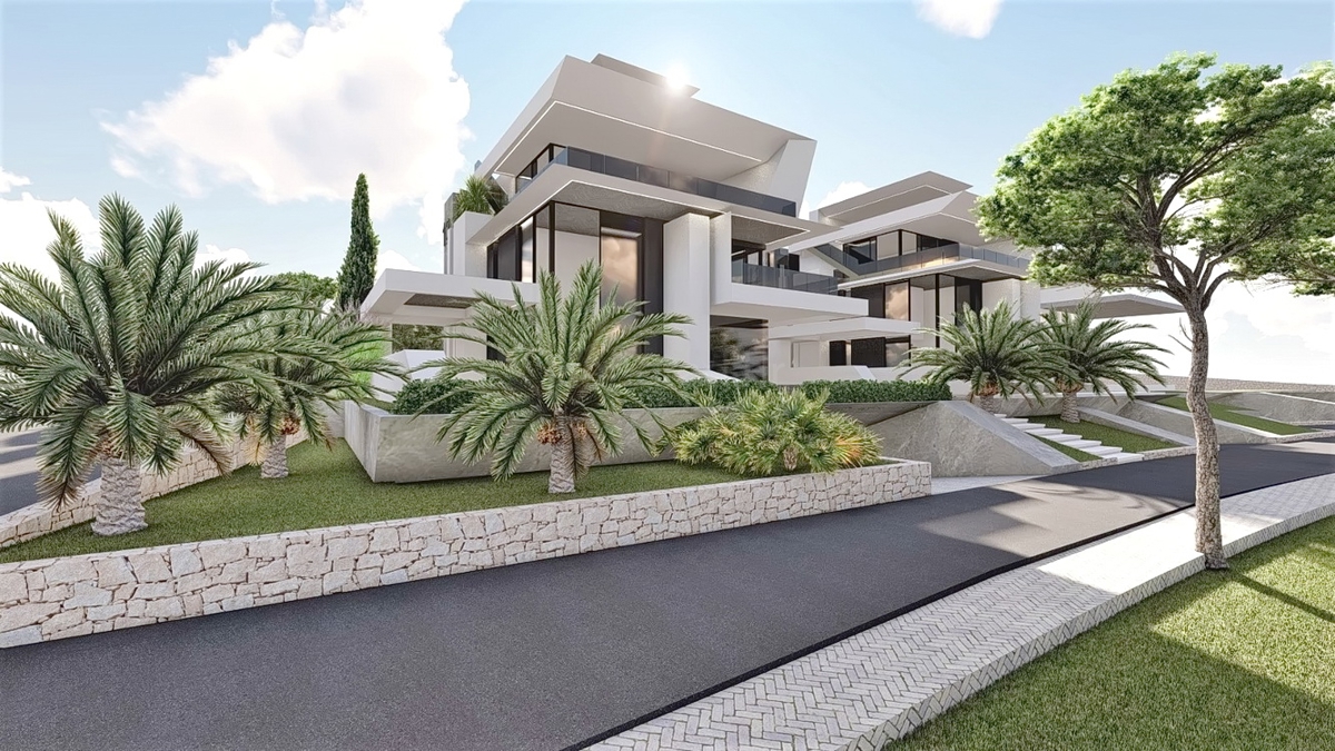 Njivice, appartamento al piano terra in un nuovo edificio con piscina vicino al mare!