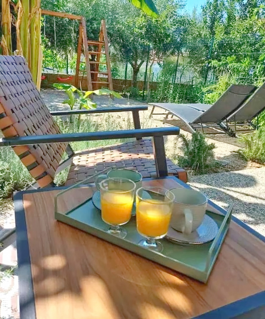 Krk, monolocale al piano terra con giardino!