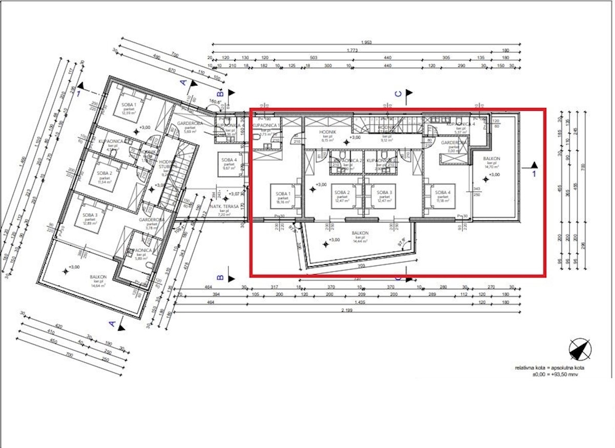 Omišalj, nuova casa bifamiliare moderna con piscina e giardino