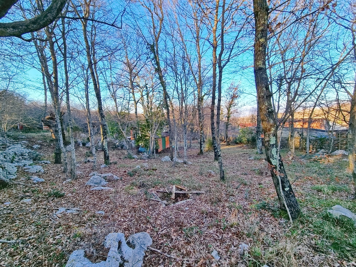 Vrbnik, terreno edificabile con progetto concettuale in una posizione tranquilla!