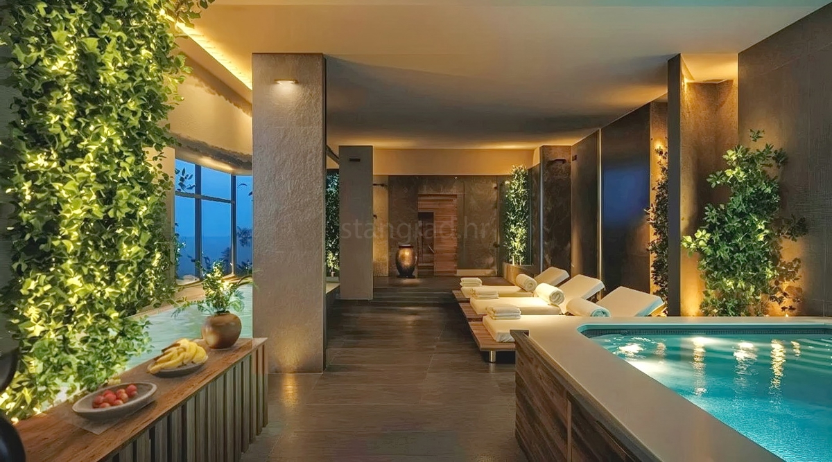 Crikvenica, appartamento con una camera da letto in un edificio dal design moderno!