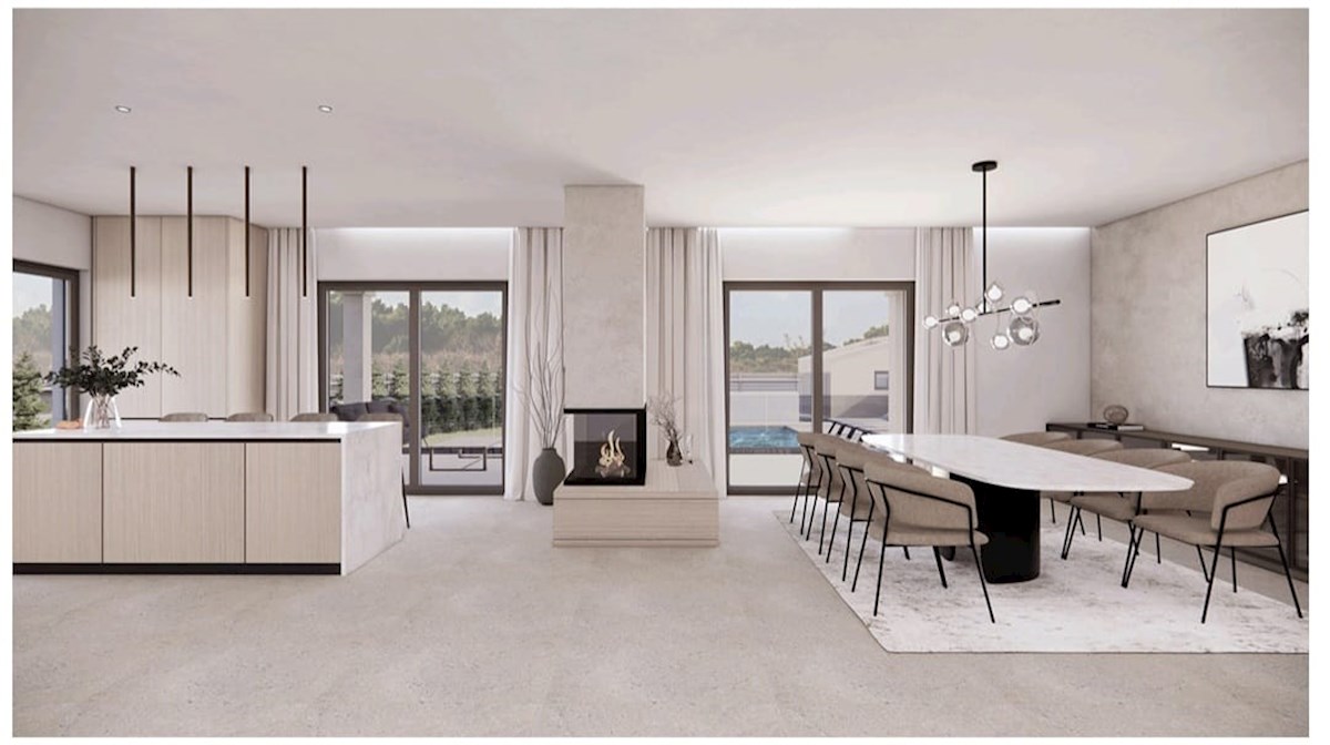 Esclusiva villa moderna a Premantura - Lusso, comfort e vista sul mare