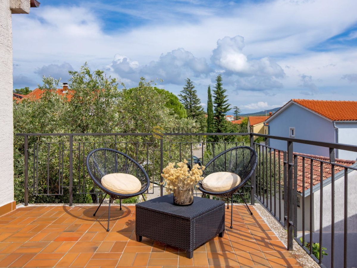 Isola di Krk, Kornić, casa indipendente con piscina e vista!