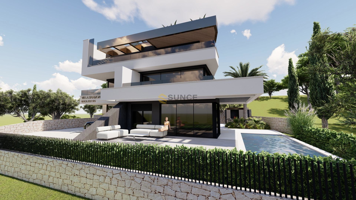 Krk, appartamento di lusso di alta qualità con giardino e piscina!