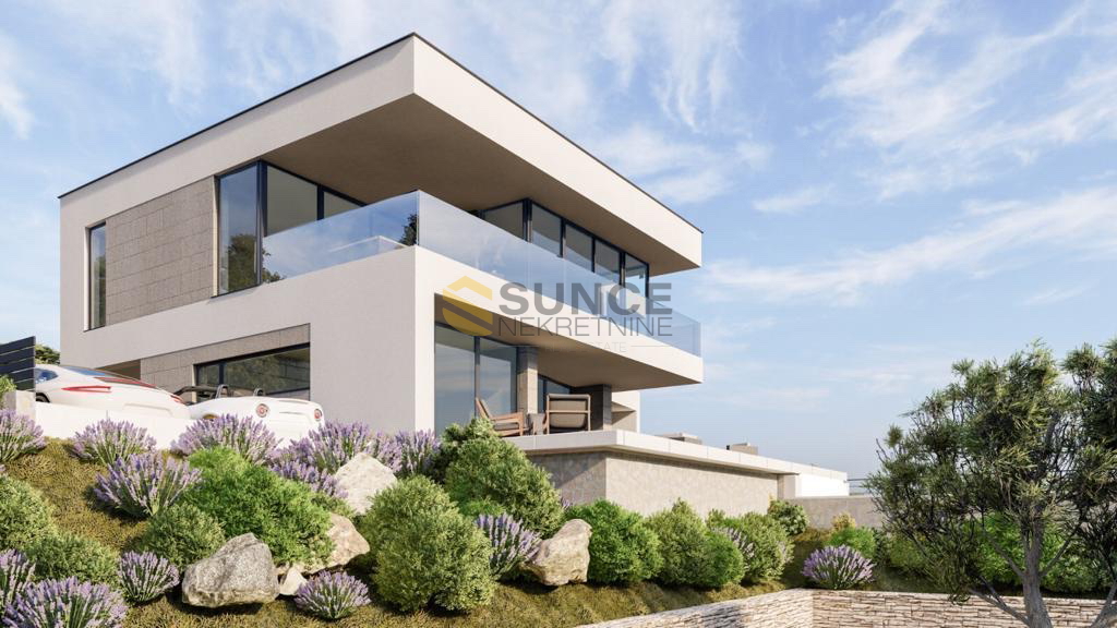 L&apos;isola di KRK, una villa urbana di 328 m2 con vista panoramica sul mare!