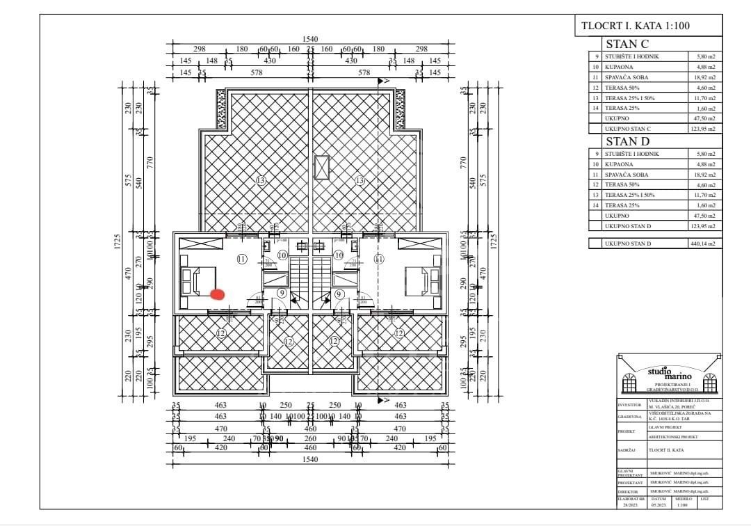 DINTORNI DI POREČ - APPARTAMENTO DUPLEX CON VISTA MARE