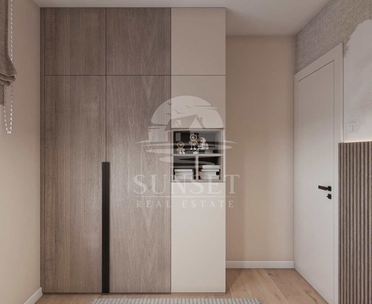 ISTRA, UMAGO – APPARTAMENTO AL PRIMO PIANO DI UNA NUOVA COSTRUZIONE CON VISTA MARE