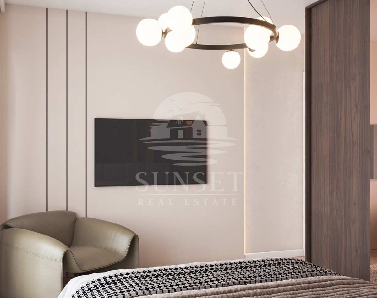 ISTRA, UMAGO – APPARTAMENTO AL PRIMO PIANO DI UNA NUOVA COSTRUZIONE CON VISTA MARE