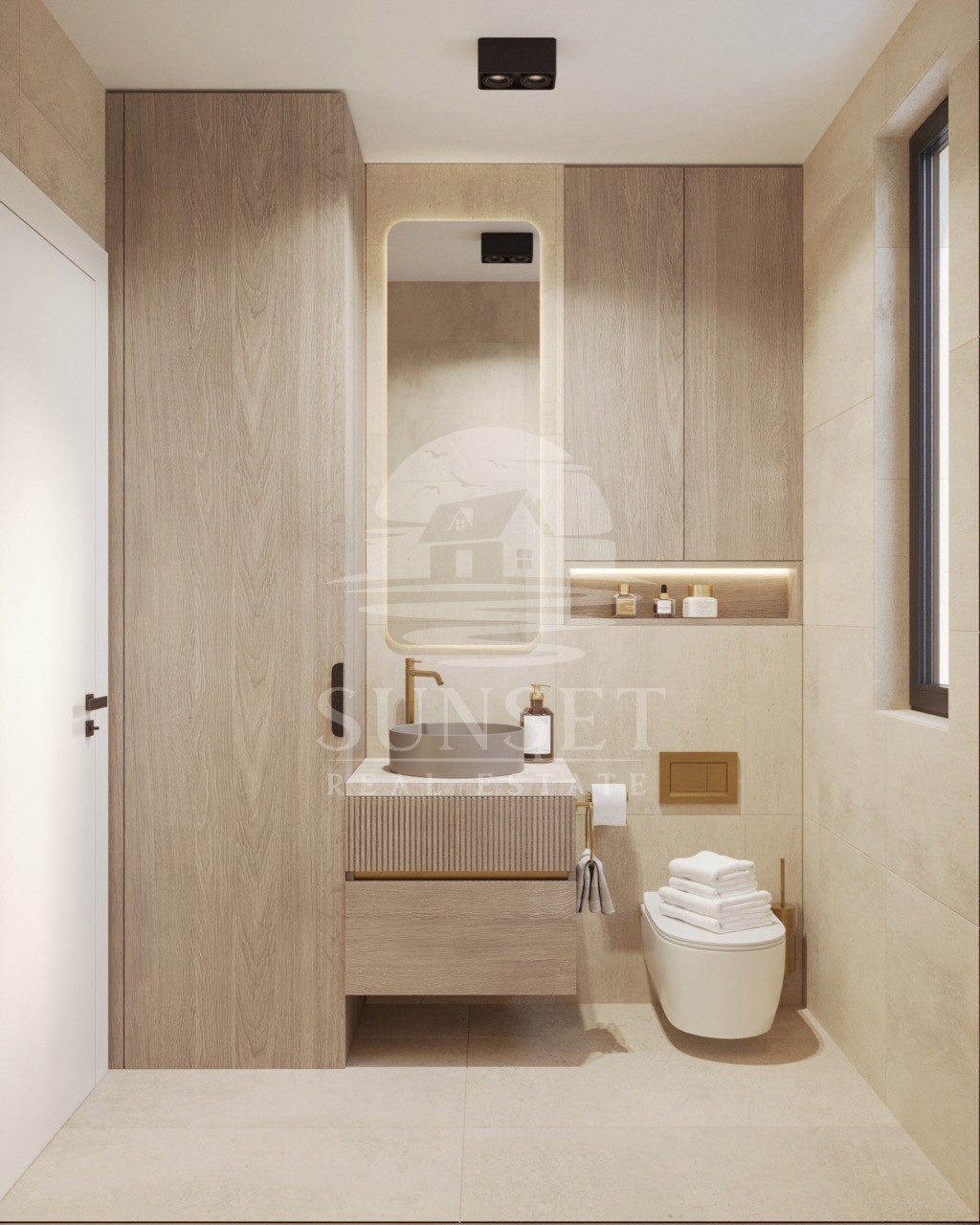 ISTRA, UMAGO – APPARTAMENTO AL PRIMO PIANO DI UNA NUOVA COSTRUZIONE CON VISTA MARE