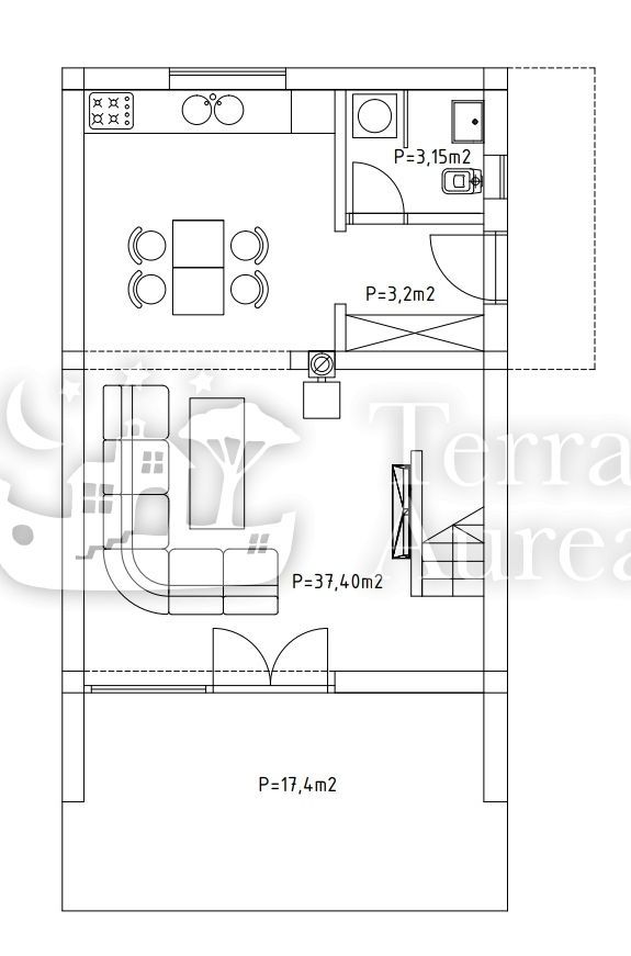 Casa Ozalj, 100m2