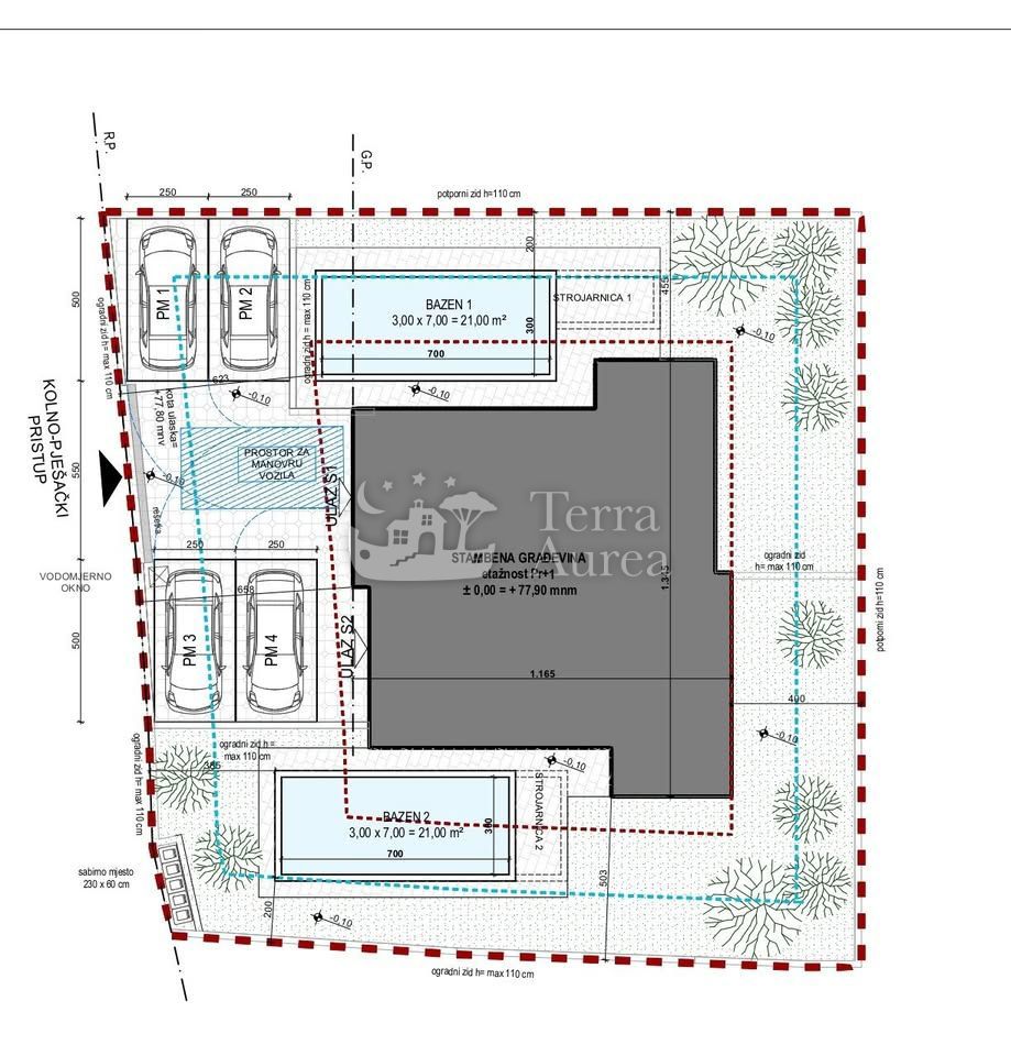Terreno edificabile Malinska, Malinska-Dubašnica, 510m2
