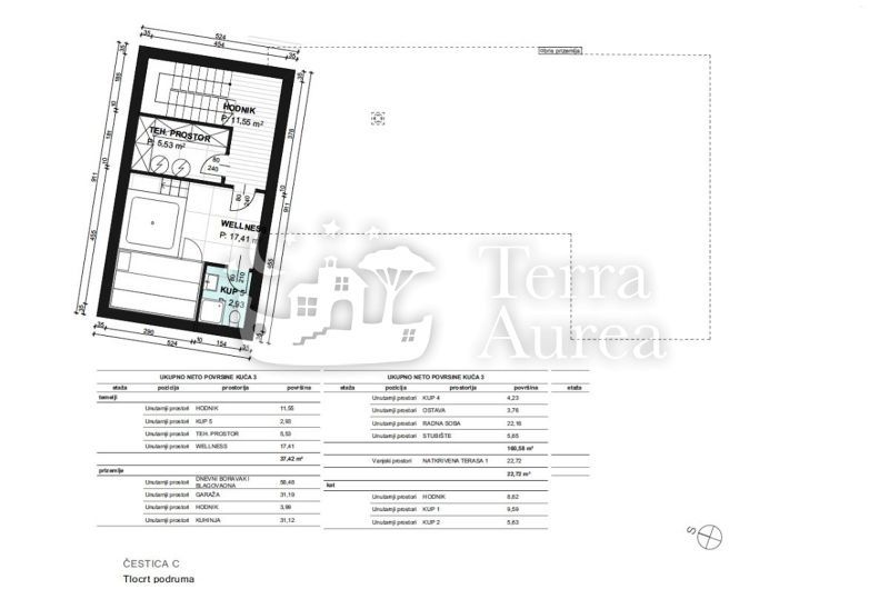 Terreno edificabile Vrbnik, Biskupija, 794m2