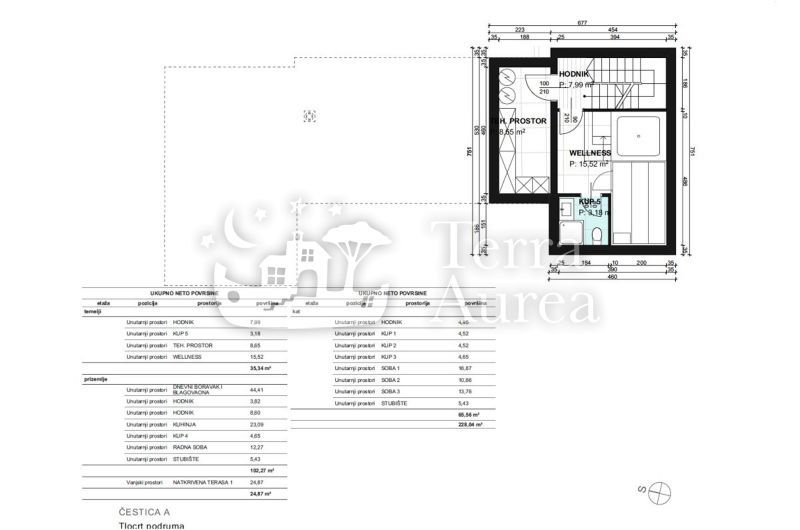 Terreno edificabile Vrbnik, 484m2