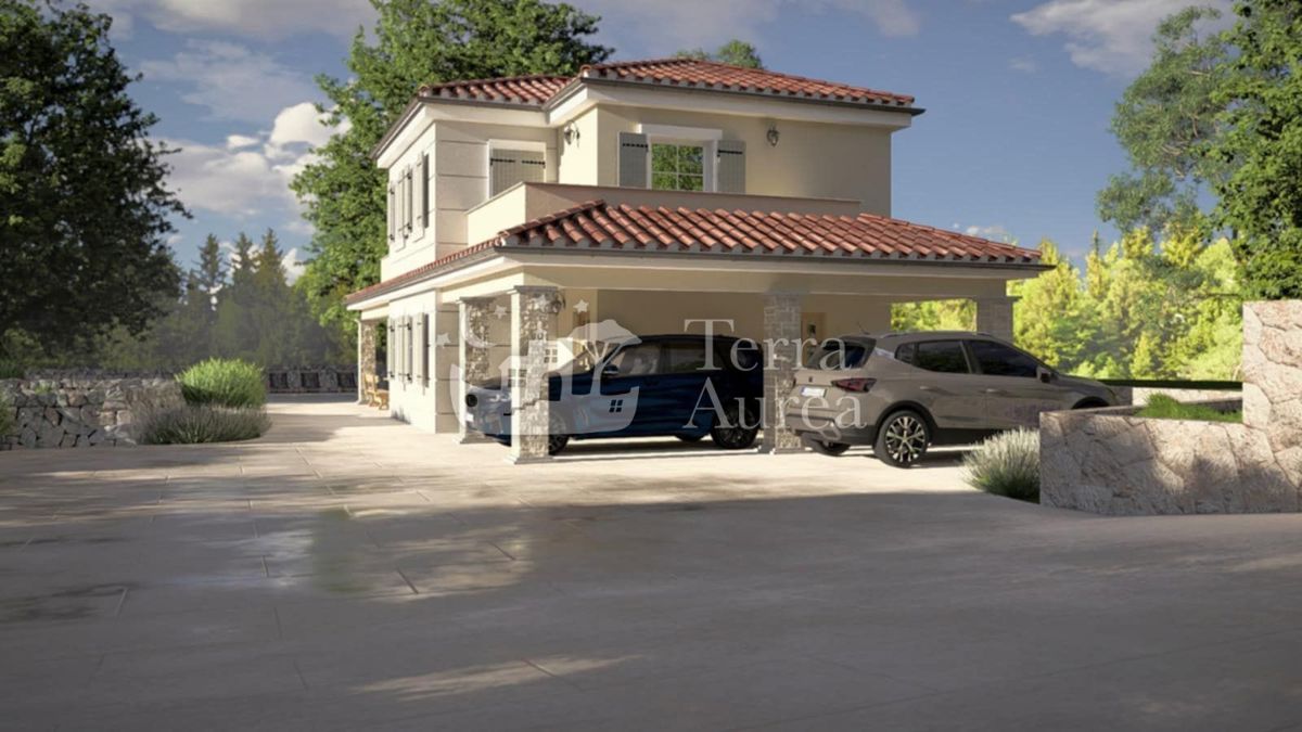 Terreno edificabile Vrbnik, 1.050m2