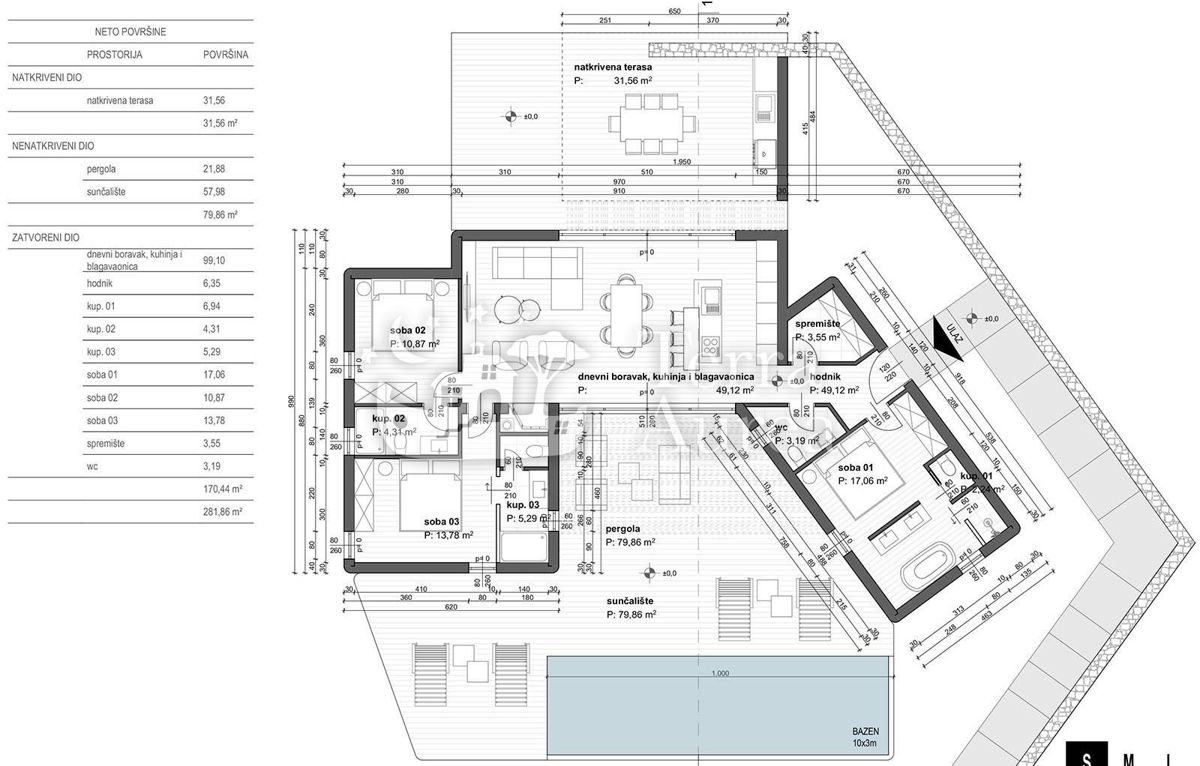 Villa Kremenići, Malinska-Dubašnica, 110m2