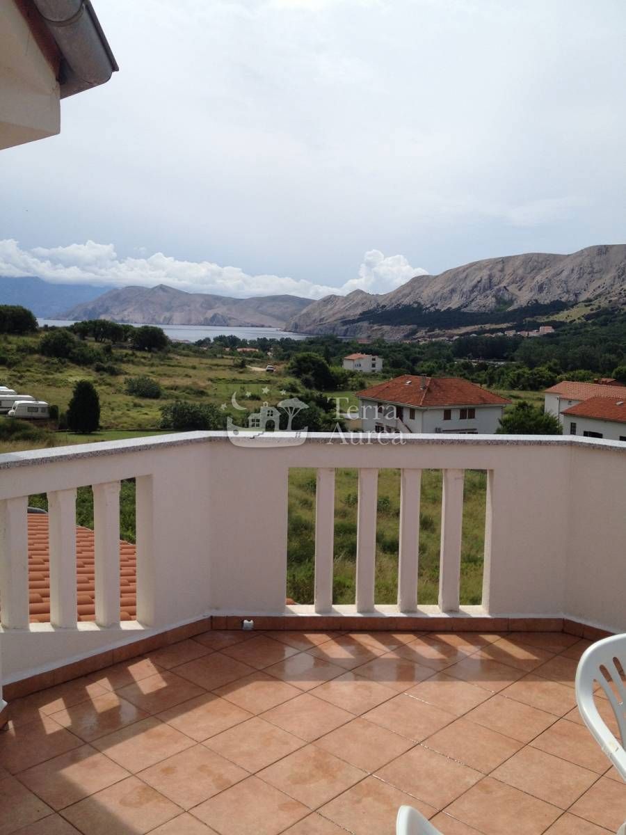 Villa vicino a Baska con vista panoramica sul mare