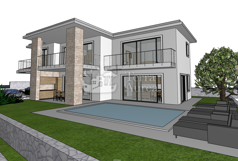 Terreno edificabile Krk, 575m2