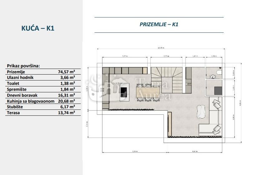 Casa Malinska, Malinska-Dubašnica, 130m2