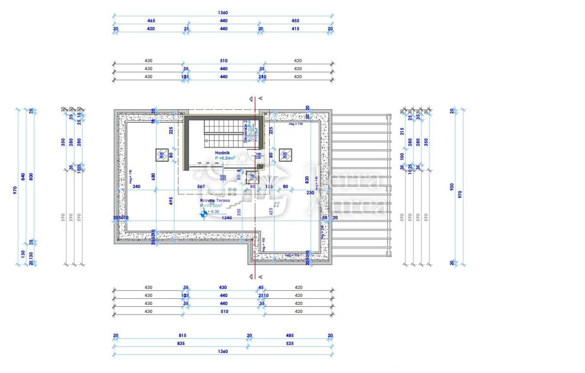 Terreno edificabile Krk, 510m2