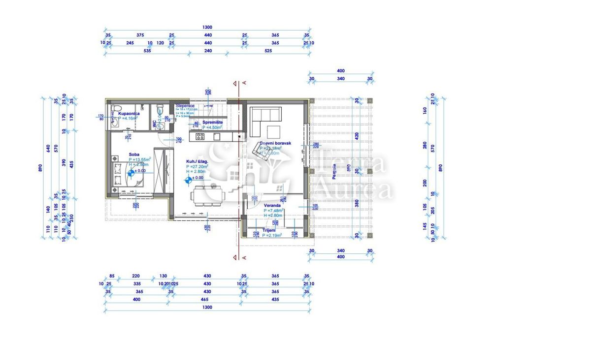 Terreno edificabile Krk, 510m2