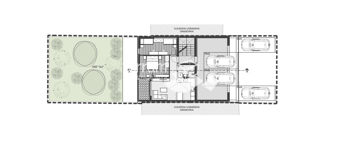 Istria, Medolino, Banjole, appartamento al piano terra 80,23 m2, 2 camere da letto, parcheggio, giardino, vicino al mare, NUOVO!! #vendita