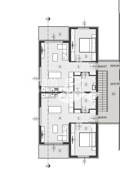 Istria, Medulin, Banjole, dintorni, appartamento 1SS+DB, 1° piano, 53,84m2, parcheggio!! #vendita