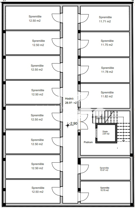 Istria, Pola, Centro, appartamento 41,98m2, nuova costruzione #in vendita