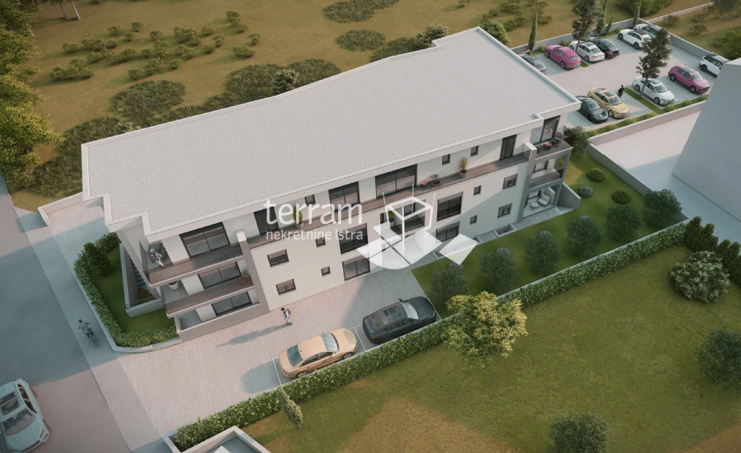 Istria, Štinjan, appartamento al piano terra, 51.78m2, 2 camere da letto, 600m dal mare, ASCENSORE, NUOVO!! #vendita