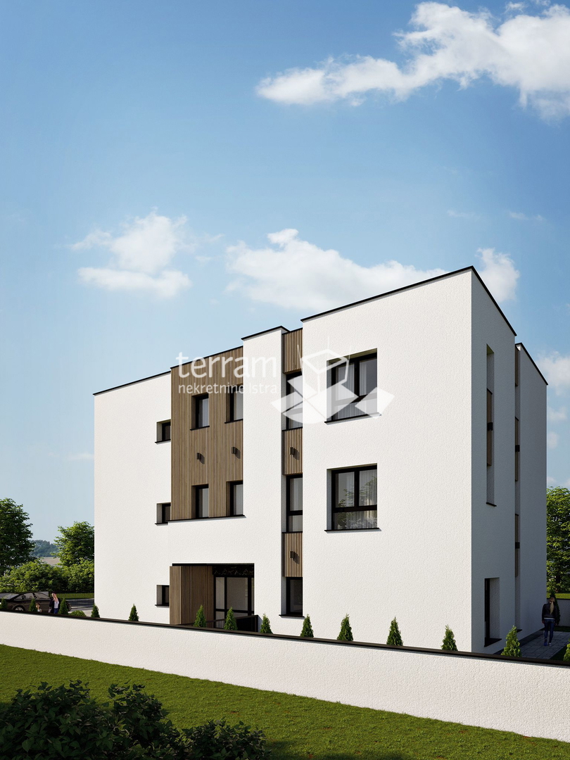 Istria, Pola, Stignano, appartamento 132,36 m2, piano terra, 3 camere da letto + soggiorno, primo piano, NUOVO, #vendita